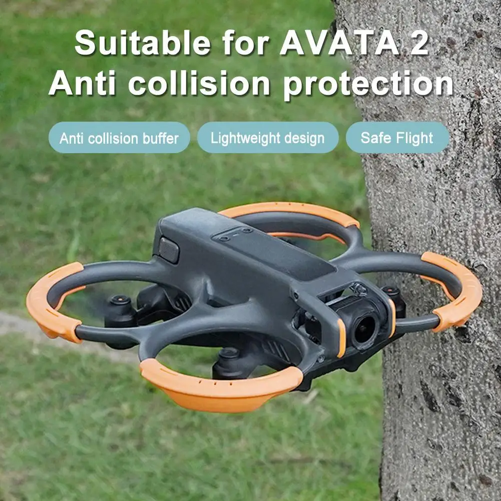 Accesorios de batería anticaída para DJI AVATA 2, carcasa protectora anticaída, fácil de instalar, Kit de vuelo para Dron F2E5