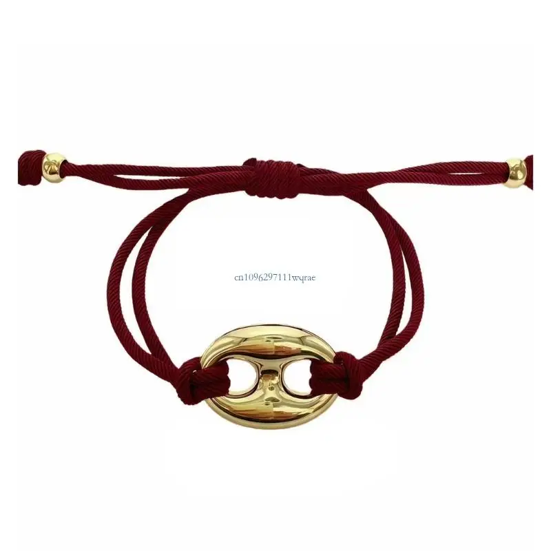 Vintage Retro Animal Snout Rope Bracelet Strong And Soft Wrist Jewelry Piece