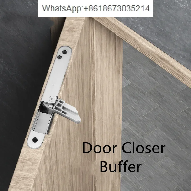 

Invisible Hydraulic Buffer Silent Door Closer Invisible Home Interior Household Hidden Type Hidden Wooden Door Closing Artifact