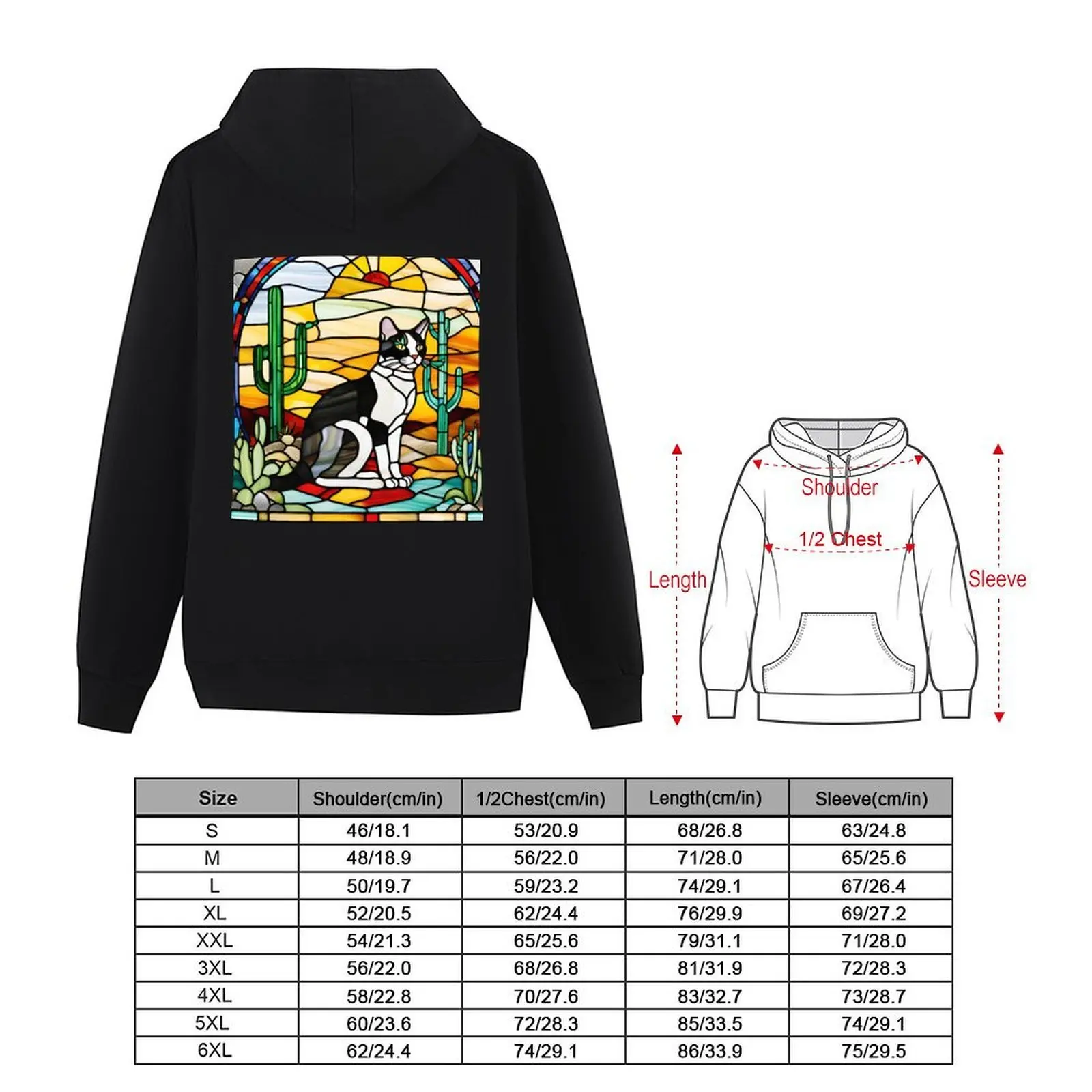 Hoodie Kucing Lucu Pakaian Musim Gugur Korea Blus Sweater Musim Dingin Pria Hoodie Oversize Musim Gugur