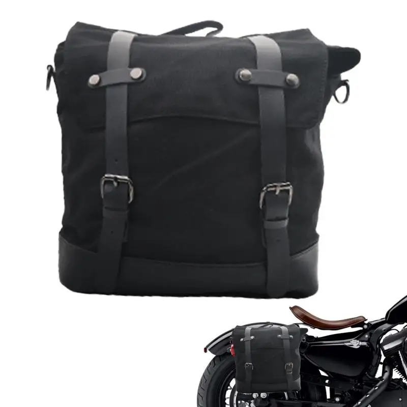 

Motorcycle Saddlebags Retro Luggage Storage Bags With Adjustable Shoulder Strap Motorcycle Accessories For Bicycle Road Bike