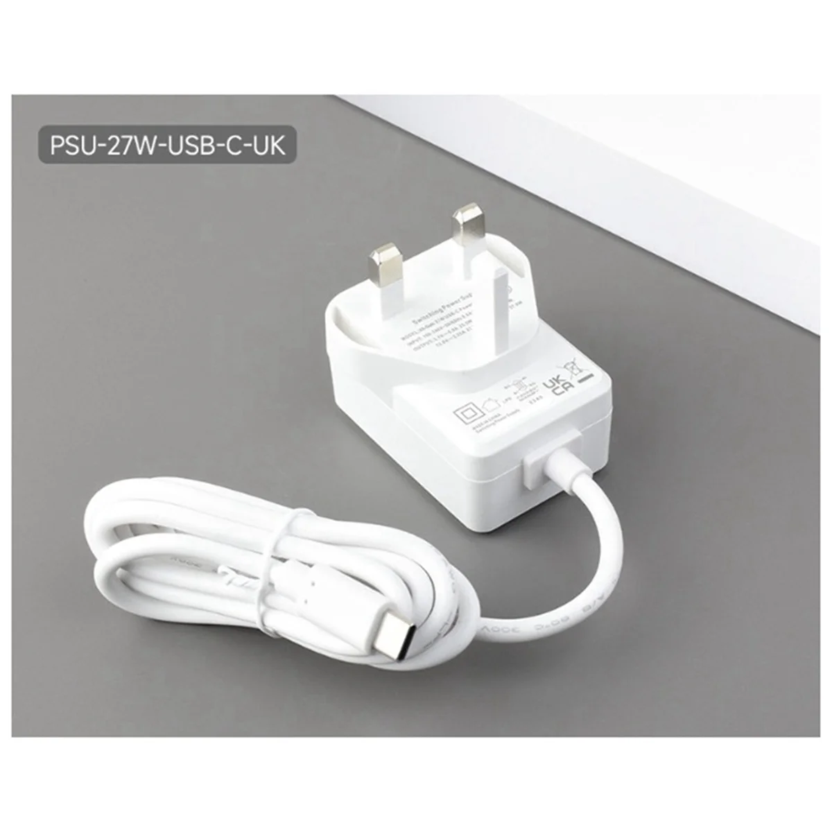 A48R-для Raspberry Pi Generation 5, 27 Вт, USB Type-C, PD, источник питания, интерфейс USB-C, многофункциональный источник питания с британской вилкой