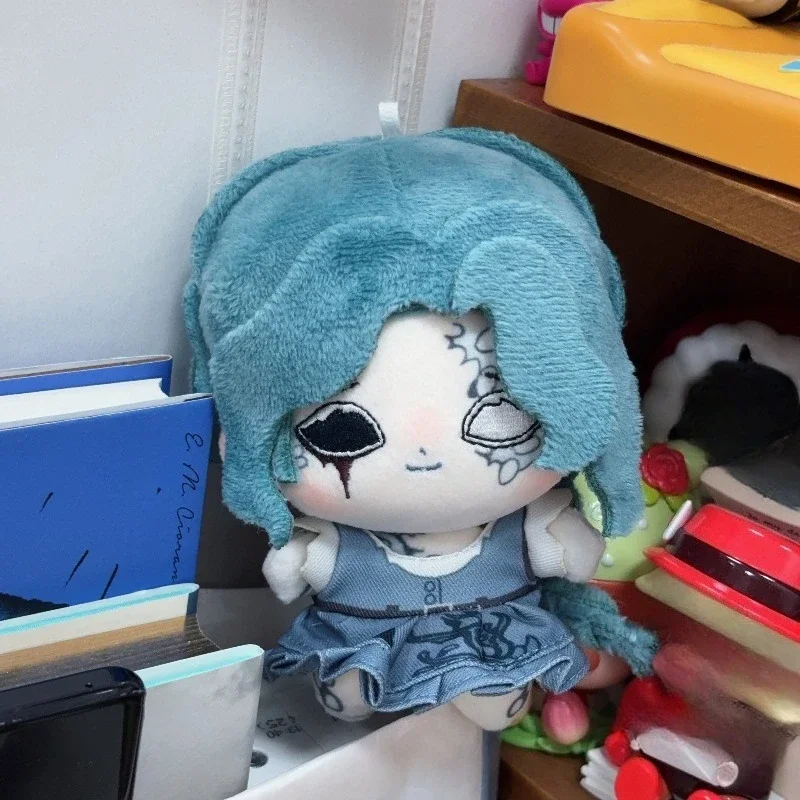 10cm Anime juego Intity V Naiad Grace Kawaii Cosplay muñeca  algodón accesorios el cuerpo dibujos animados Mini peluches suaves