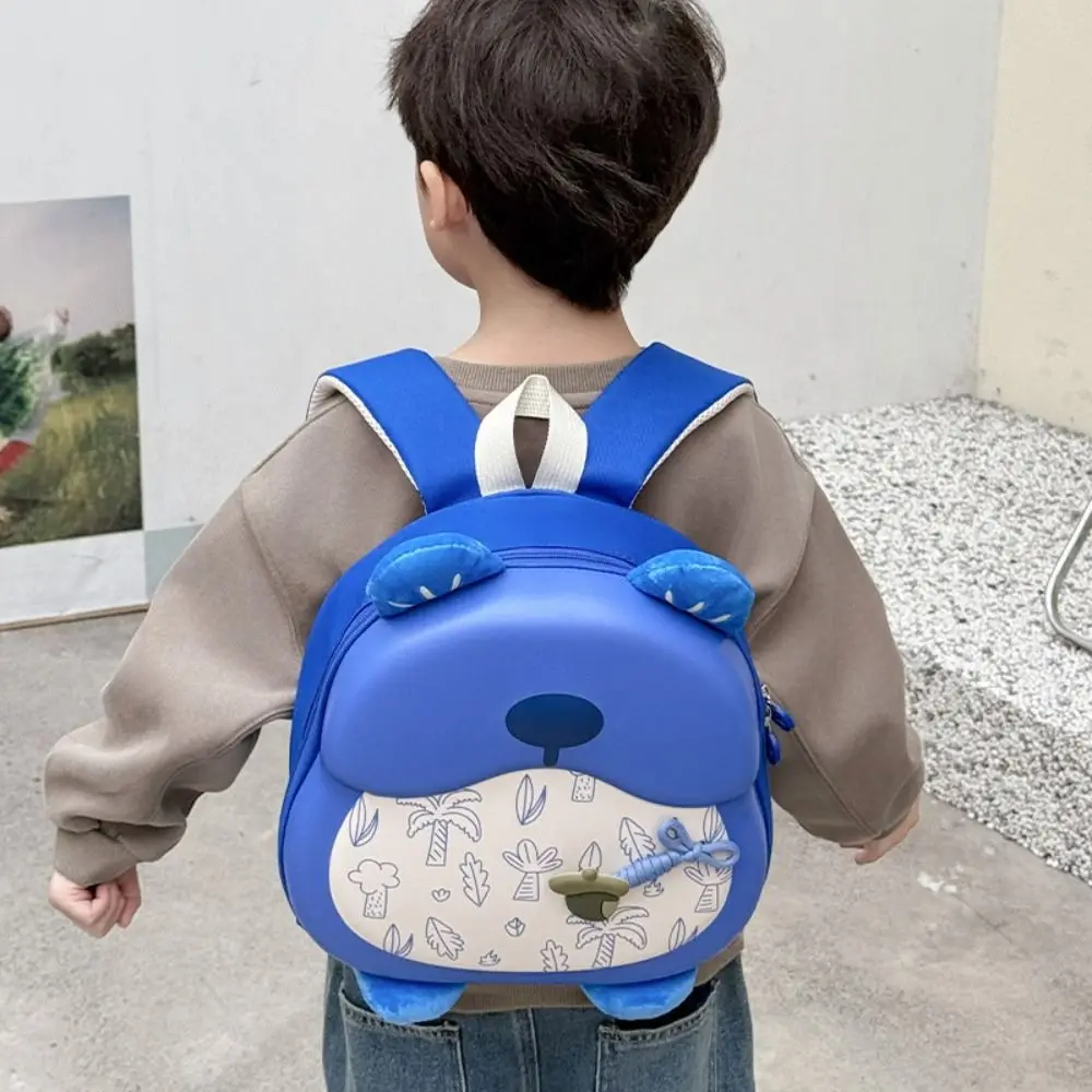 حقيبة مدرسية للأطفال من Bear Oxford Make a Sound Cartoon Kids حقائب ظهر ذات سعة كبيرة ومقاومة للاهتراء للأطفال الصغار حقيبة الرعاية النهارية للأولاد