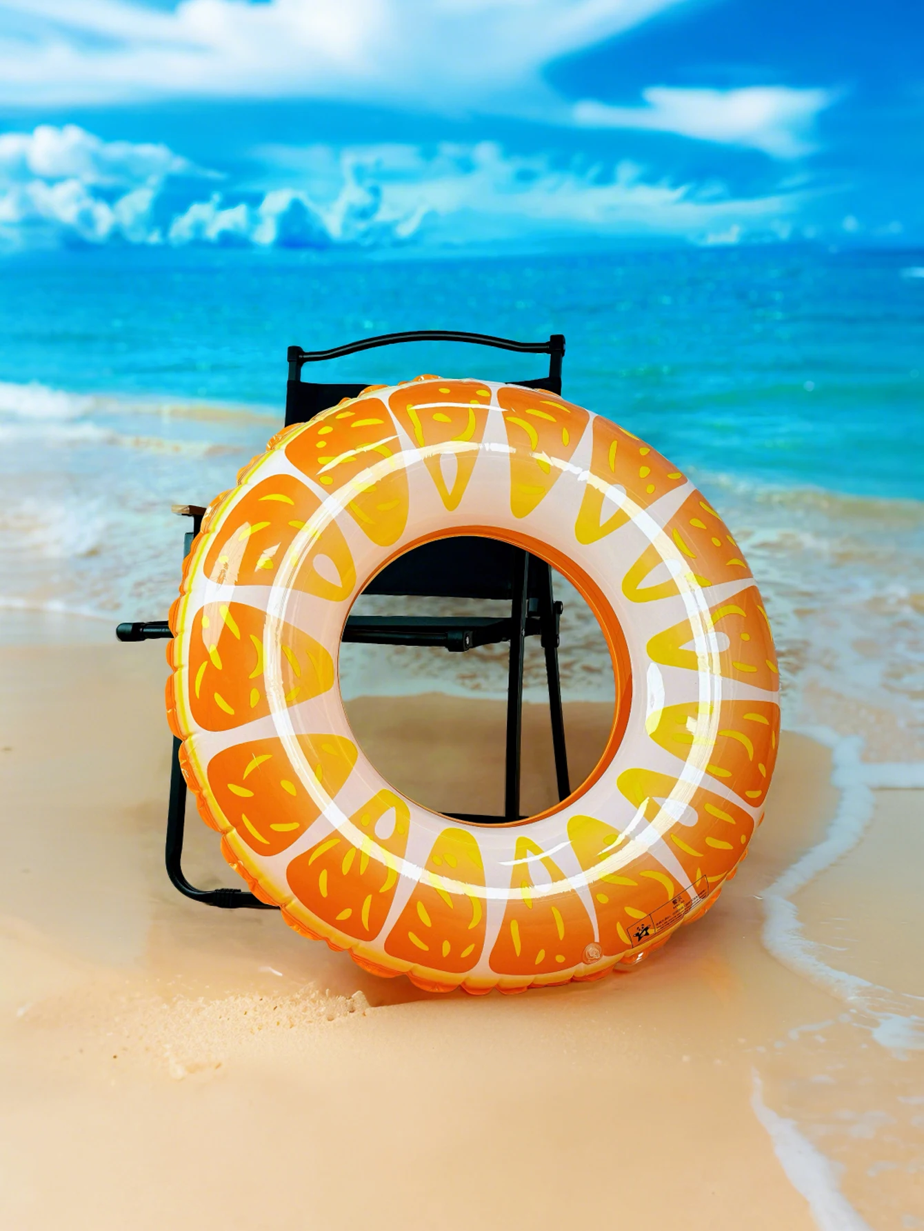 2025Hot Sale90shine 1PC Arancione Piscina Galleggiante, Tubi Gonfiabili Floaties Giocattoli Adulti Anelli di Nuoto, Ragazze Ragazzi Piscina Spiaggia Lago Summ