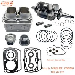 Virabrequim Assy E Kit Cilindro, Polaris Ranger RZR Sportsman 800 ATV UTV 2205112 2204393 2202917 5247360 5254357