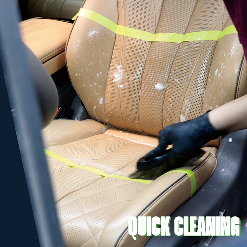 車内クリーナー レザー・ファブリック・ルーフ洗浄剤 洗浄不要 - Leather Cleaner Interior のレビューと価格