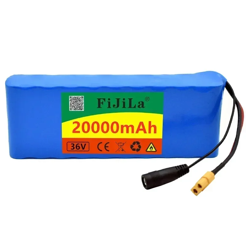 36V 20Ah 10S2P 18650 Rechargeable battery pack 20000mAh,modified Bicycles,electric vehicle 42V Protection PCB +42V Charger