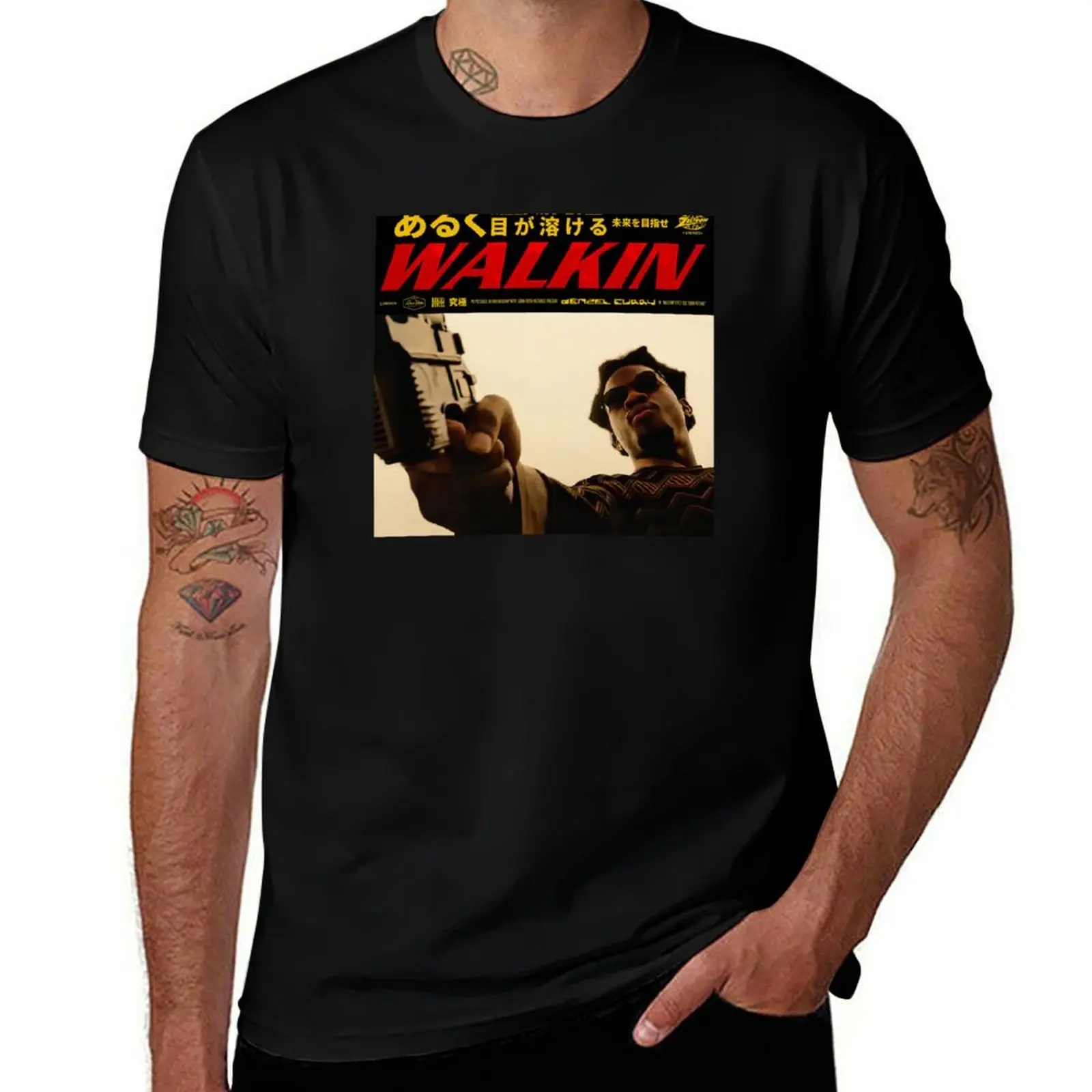 Walkin - Denzel Curry T-Shirt Fashion Casual Short Sleeve T-Shirt