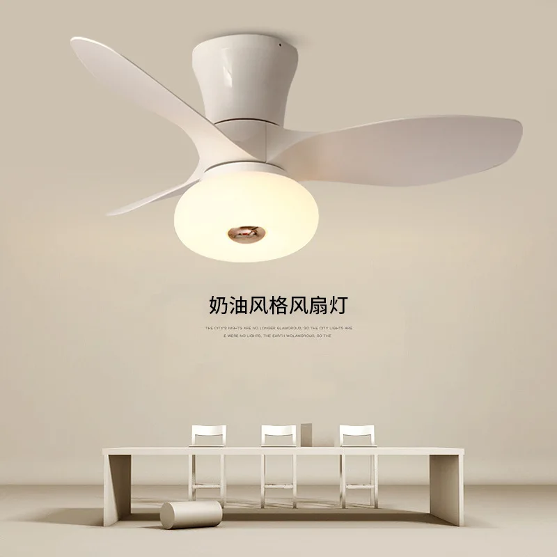 

new fan pendant lights for children's bedrooms, fan lights for girls' rooms, ceiling mounted fan lights, variable frequency mute