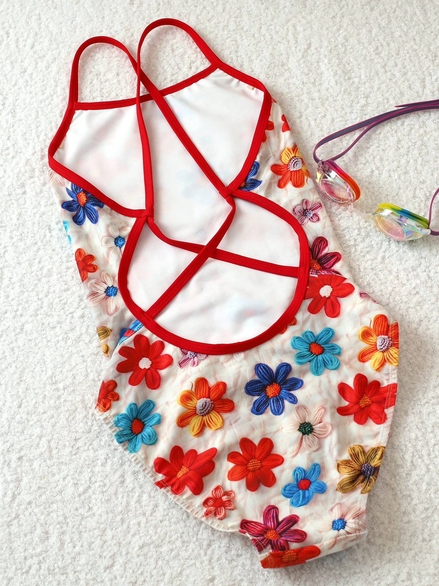 New  Women's One-Piece Swimsuit Speed Racing  Design Swimming Pool High-End Slimming Sensation Sport Fitness
