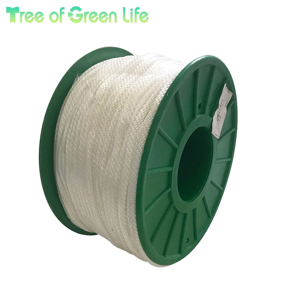 Recoil Start Rope 5mm Dia 100m 328ft Pull Cord For GX390 Lawn Mower Trimmer Engine Replacement