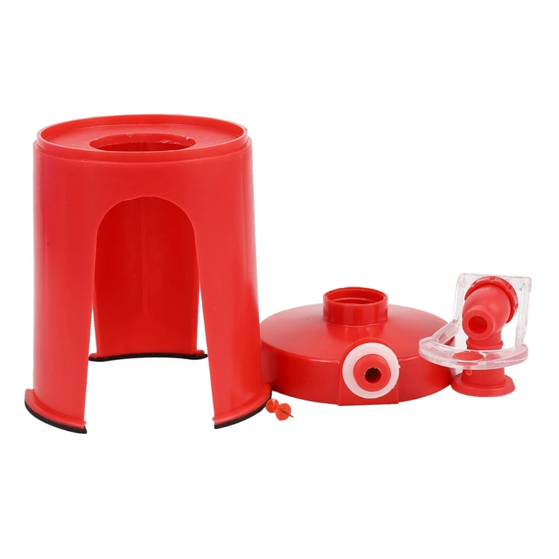 مياه شرب بلاستيكية صغيرة مقلوبة ، مضخة زجاجة فحم الكوك ، موزع نوع الضغط اليدوي