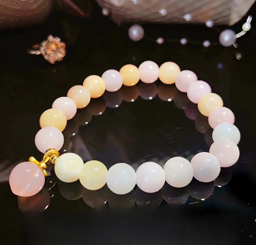 

Jewelry Bracelets Colorful Natural Stone Fashion Women's Bracelets Handmade Luck and Companionship
