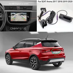 Canbus Dynamic Trajectory Rear View Camera For SEAT Arona 2017 2018 2019 2020 Car Backup Reverse Camera Work With MIB2 STD Unit