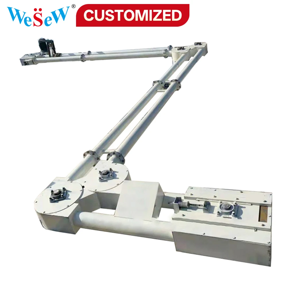 

Индивидуальный трубчатый цепной конвейер для обработки порошковых материалов Трубчатый цепной конвейер Трубчатый конвейер для порошка и гранул