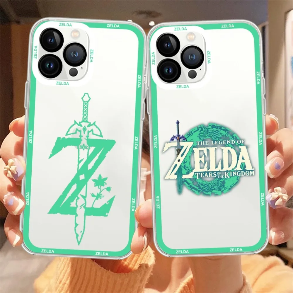 Game T-The L-Legends of Z-Zeldas Phone Case For Samsung A 73 72 71 70 53 52 51 32 Transparent Shell