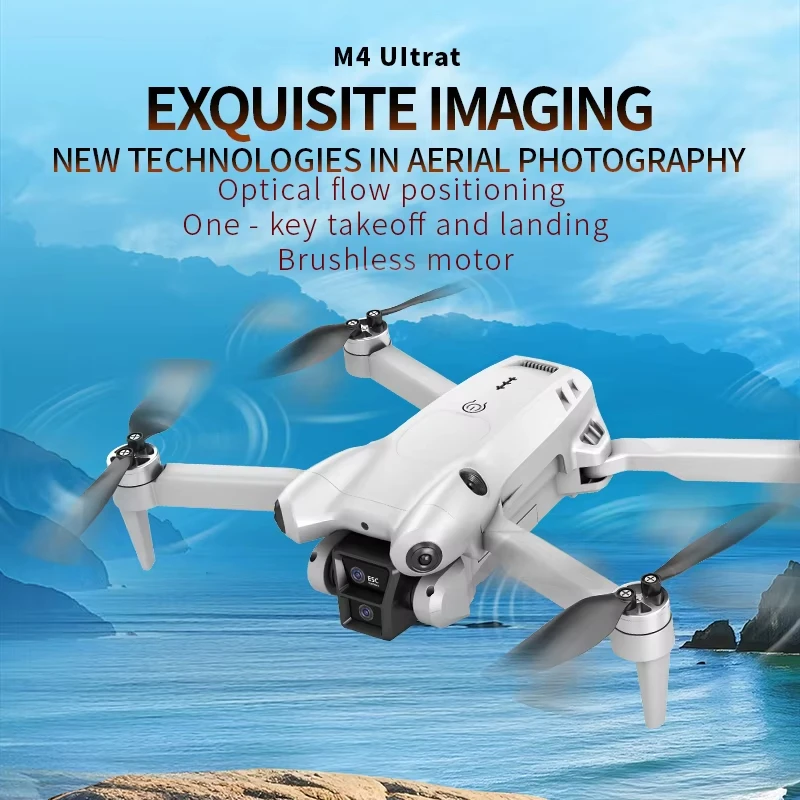 

S101MEX Brushless Drone with Screen 8K Dual Camera 5G WiFi GPS Foldable RC Aircraft 3-Axis Gimbal Obstacle Avoidance Quadcopter