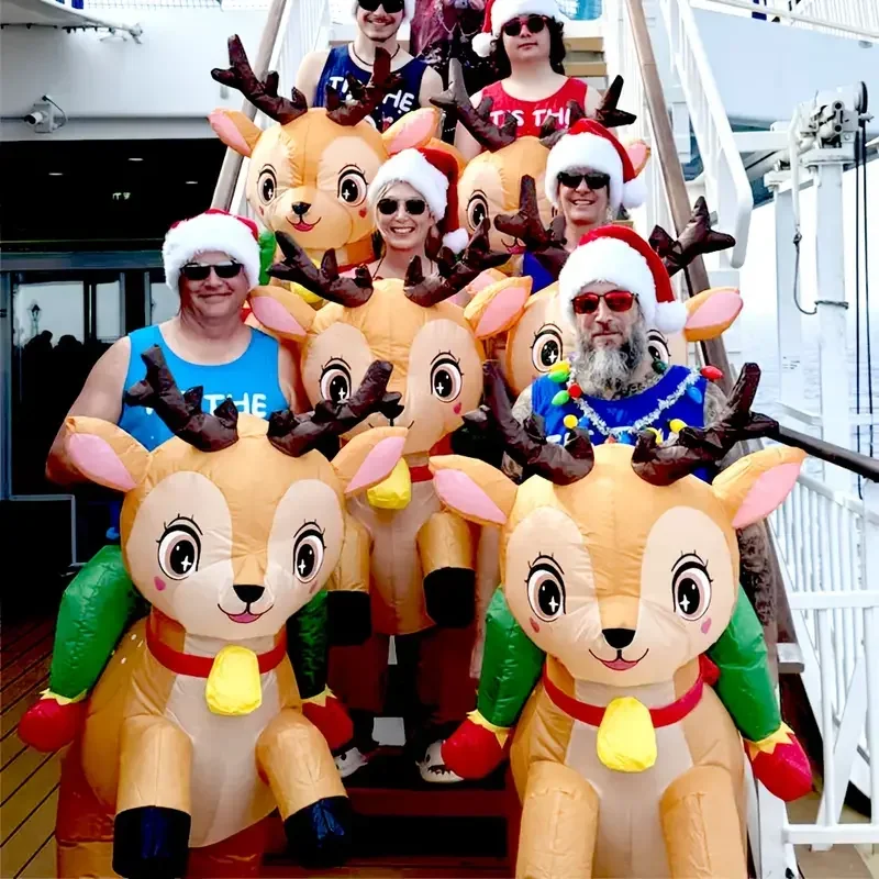 زي موس قابل للنفخ لحفلات الهالوين وحفلات عيد الميلاد والعطلات مناسب لترفيه الكبار وملابس العطلات #1