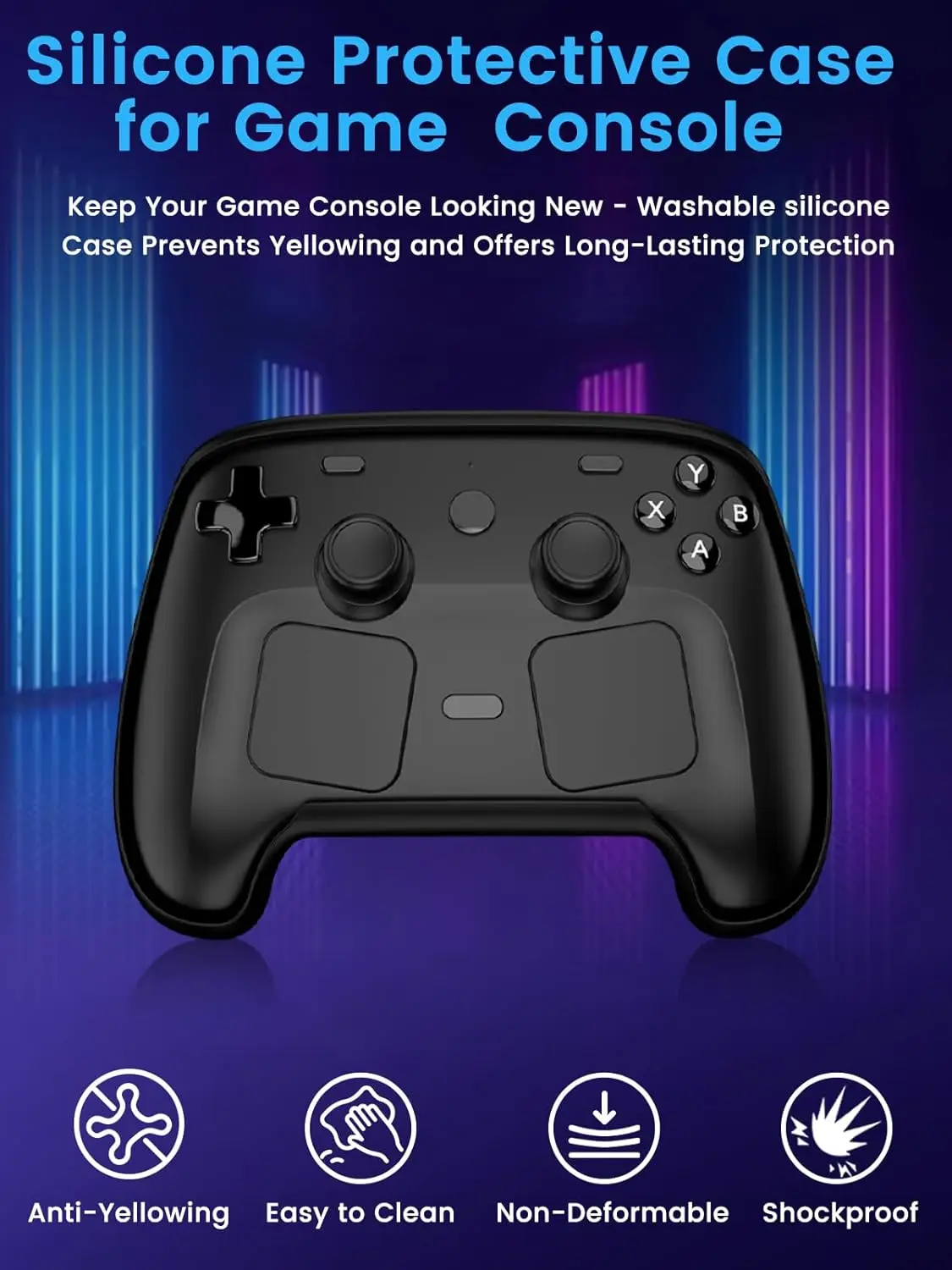 Soft TPU Protective Case for Steam Controller 2 Anti-Scratch Protector Cover Shell for Steam Controller 2 Gaming Accessories