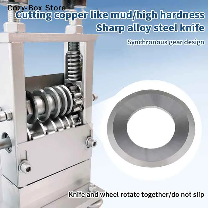 1Pc Blades For Cable Cutting Machines Cable Peeling Stripper Machine For Manual Rotary Wire Stripper Replace Blade Hand Crank