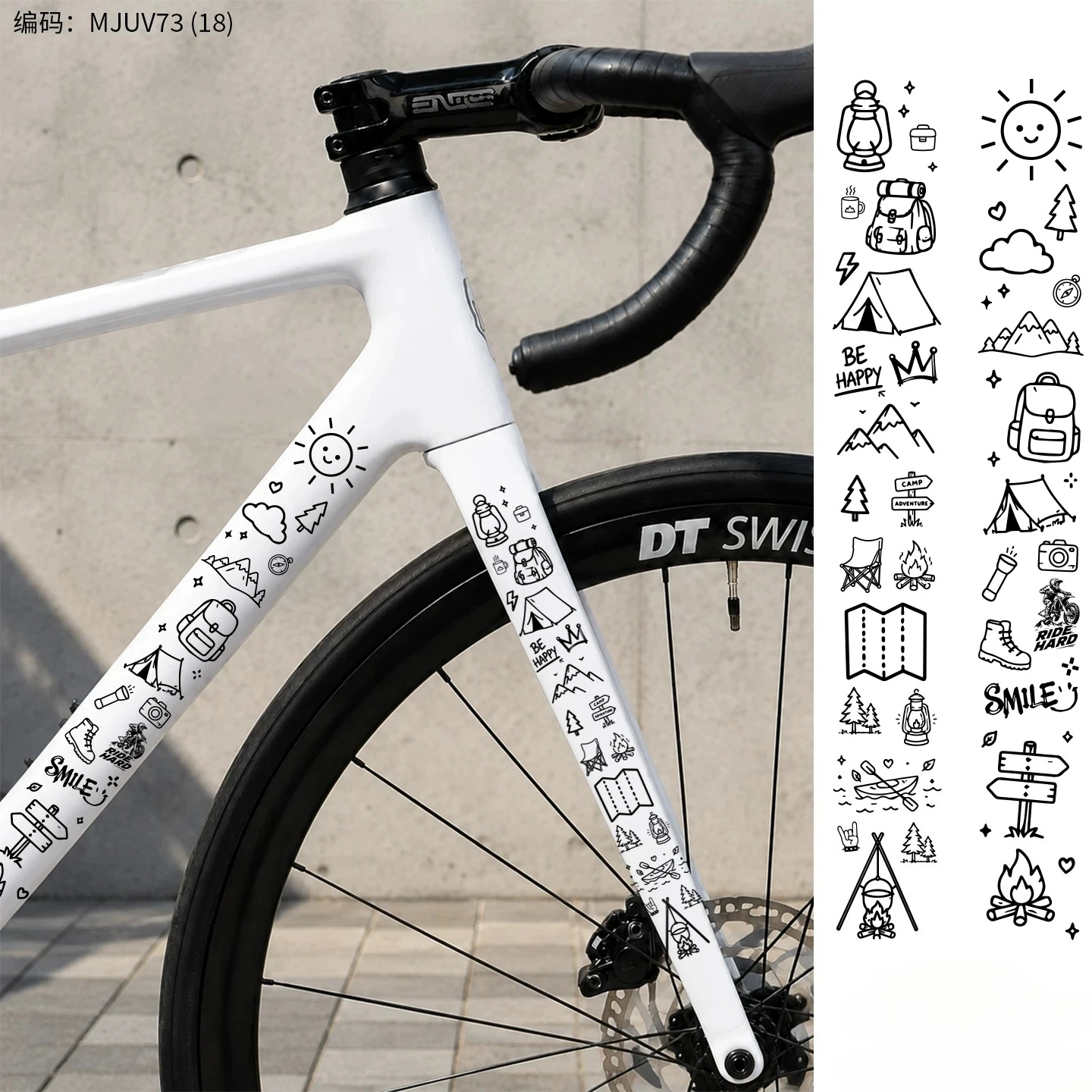 Adesivos Decorativos Impermeáv - Mountain Biking Quotes avaliação e preço