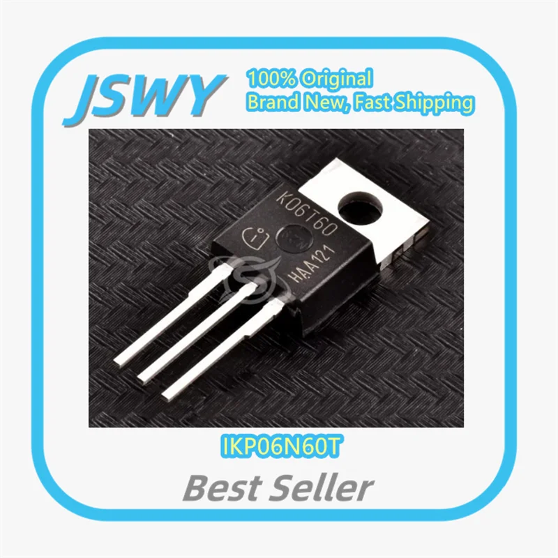 

(10/50 pieces) IKP06N60T Silkscreen K06T60 TO-220 600V 6A Brand New Original Authentic Product