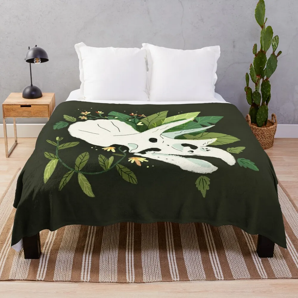 Another Triceratops? Throw Blanket Hairy Blankets Luxury Designer Blanket blankets for winter Moving Blanket