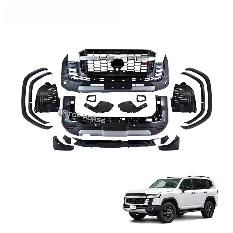 

2021+Land Cruiser LC300 GR Sport Convert Body Kit Bumper Grille