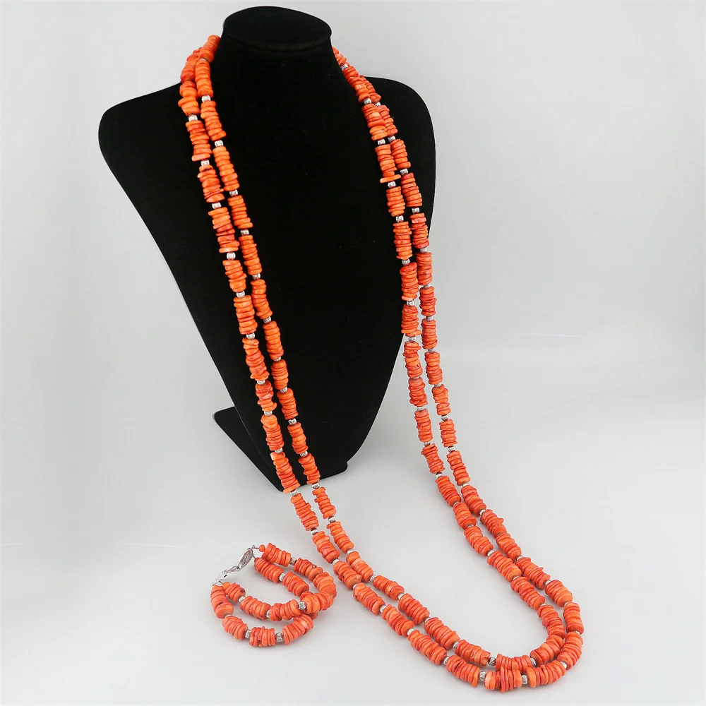 

Coral Jewelry Set Latest Coral Jewelry Sets Luxury African Wedding Bridal Coral Beads Jewelry sets Nigerian Women