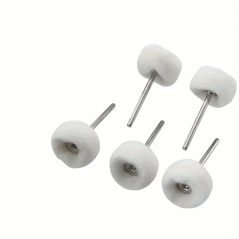 Kit de brosses pour perceuse électrique à tige de 2.35/3mm, 5 pièces, parfait pour les outils rotatifs, le polissage, le polissage et le métal abrasif, le bois et les bijoux