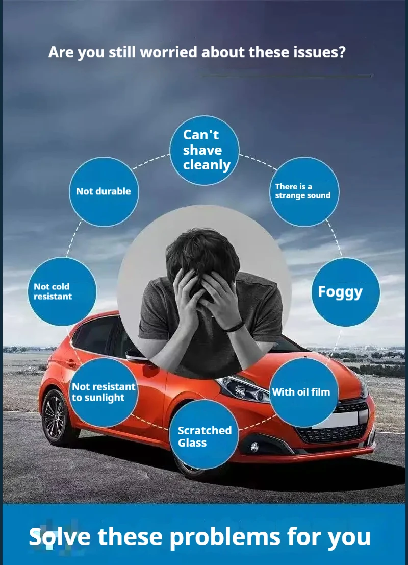 مجموعة شفرات المساحات الأمامية لفرش نافذة الزجاج الأمامي Haval H2 2014-2022 #2