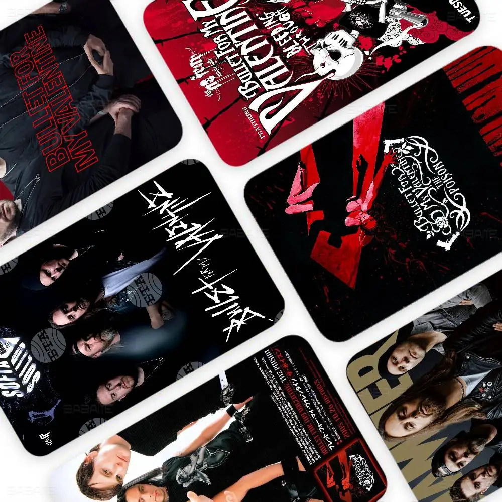 Singer Bullet For My Valentine Anmie Sticker Film Skin Cover For Credit Card Debit Bank Card Front