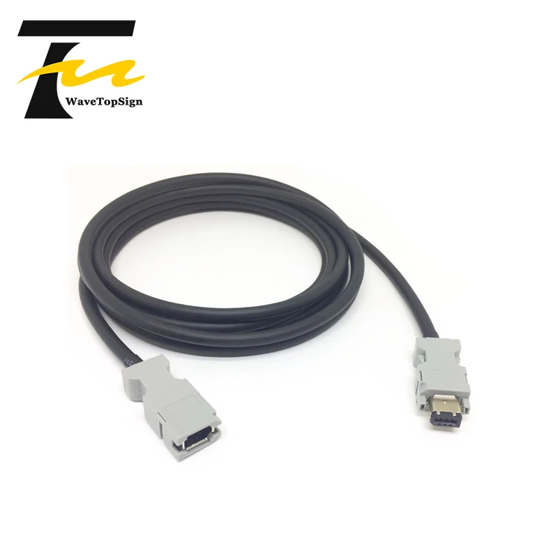 WaveTopSign Servo Motor Encoder Cable JZSP-CMP00-03-E JZSP-CMP00-05-E JZSP-CMP00-10-E for Yaskawa 5 7Series