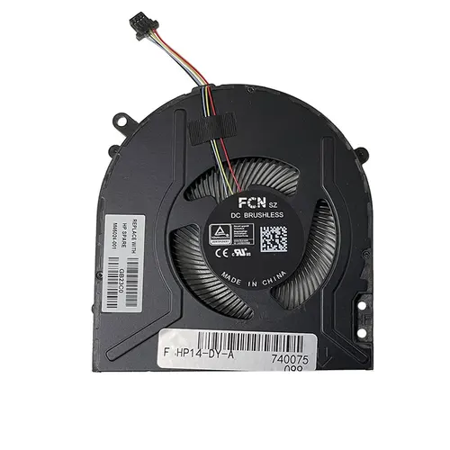 Imagen 2 del producto GZEELE nuevo ventilador de refrigeración de CPU para HP Pavilion X360 14-DY 14-EK TPN-W146 TPN-W155 M45024-001 N09477-001 DFS5K22B 056736 NS85C41-20G07