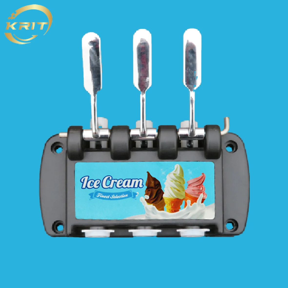 

1 Full Set Front Panel Block Replacement Parts Soft Ice Cream Makers Accessories Face Plate For MQL GUANGSHEN MK Machines