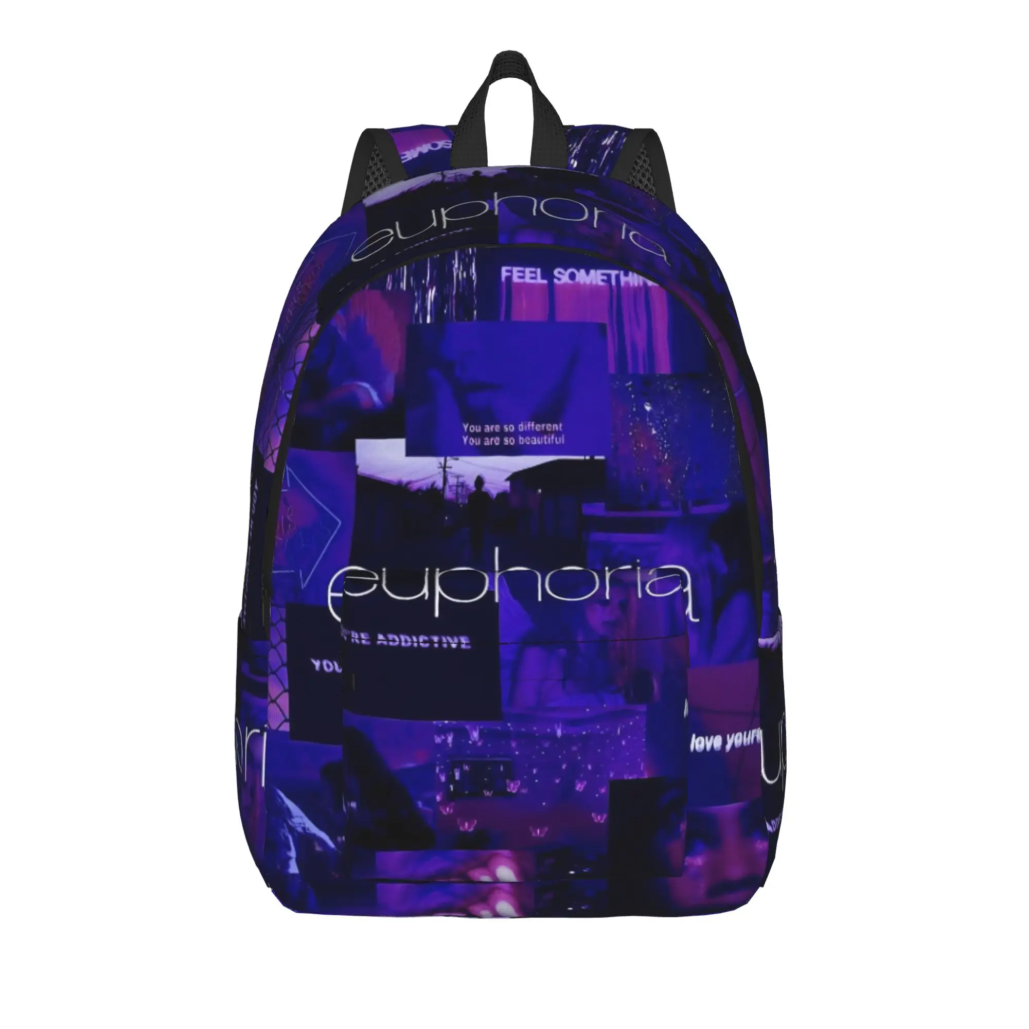 Euphorias Season 3 Sac à dos tendance pour le sport, les étudiants et les affaires, sac à dos pour hommes et femmes, sacs en toile pour ordinateur portable