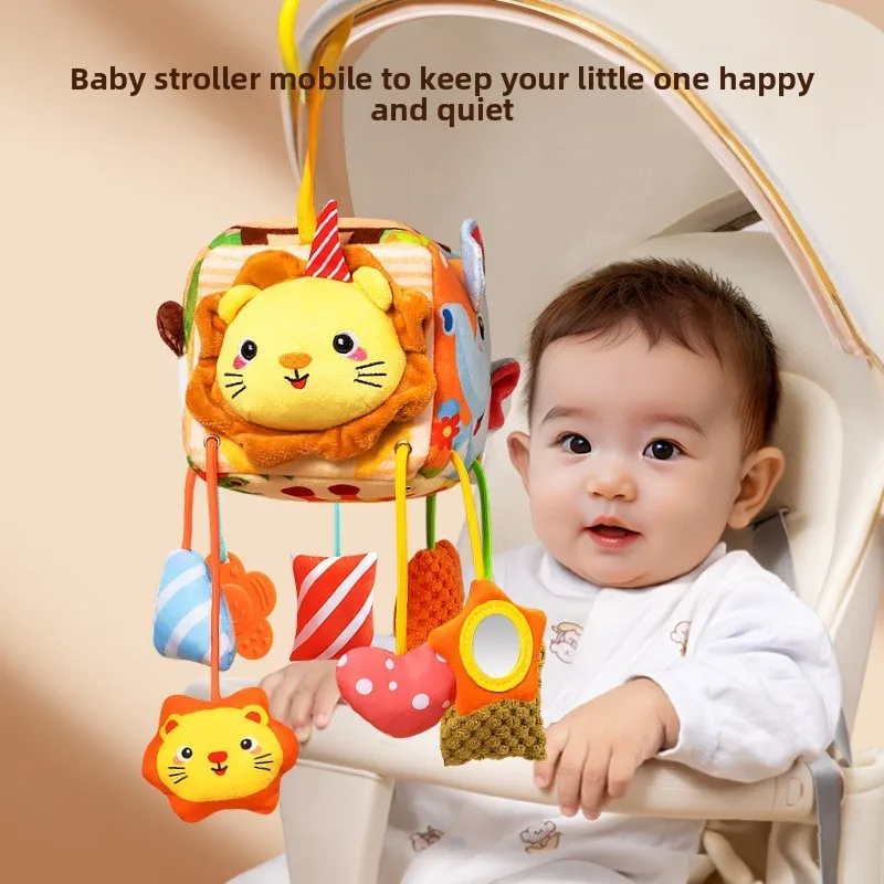 Baby Crib Mobile Hanging Bedside Wind Chime Baby Stroller Mobile Car Toy Bedside Cradle Accessory