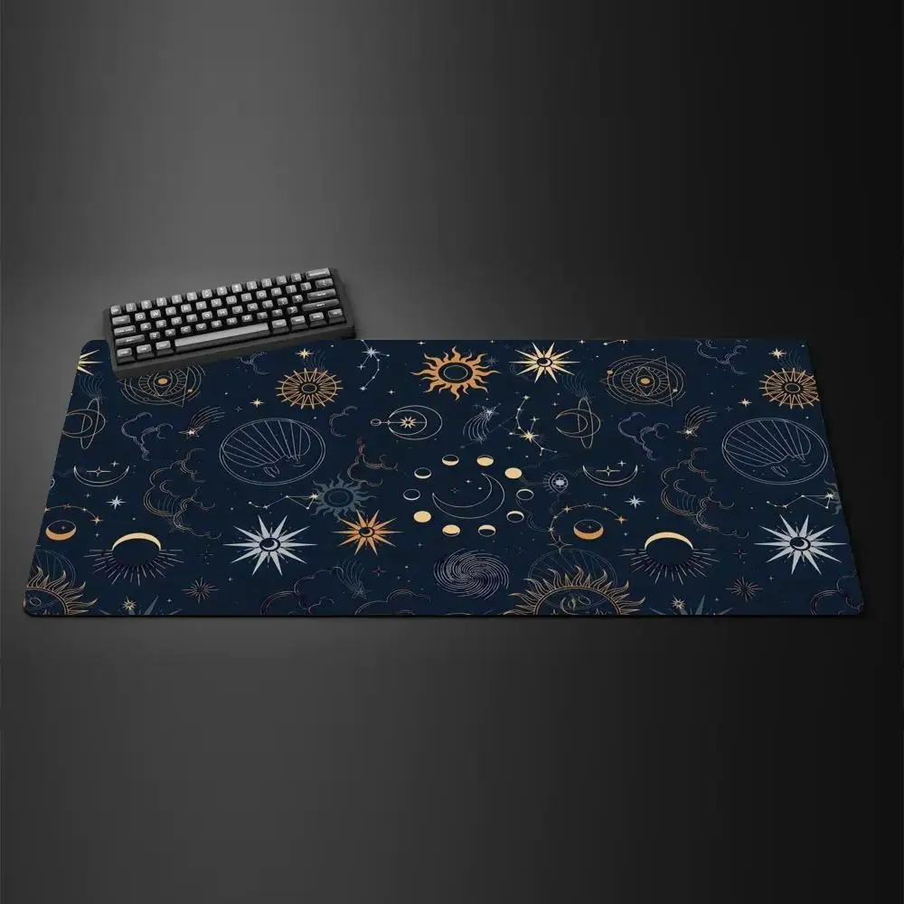 

Greative Mouse Pad large mousemat computer gamer office stitched edge keyboard desk mat washable non-slip desk mat