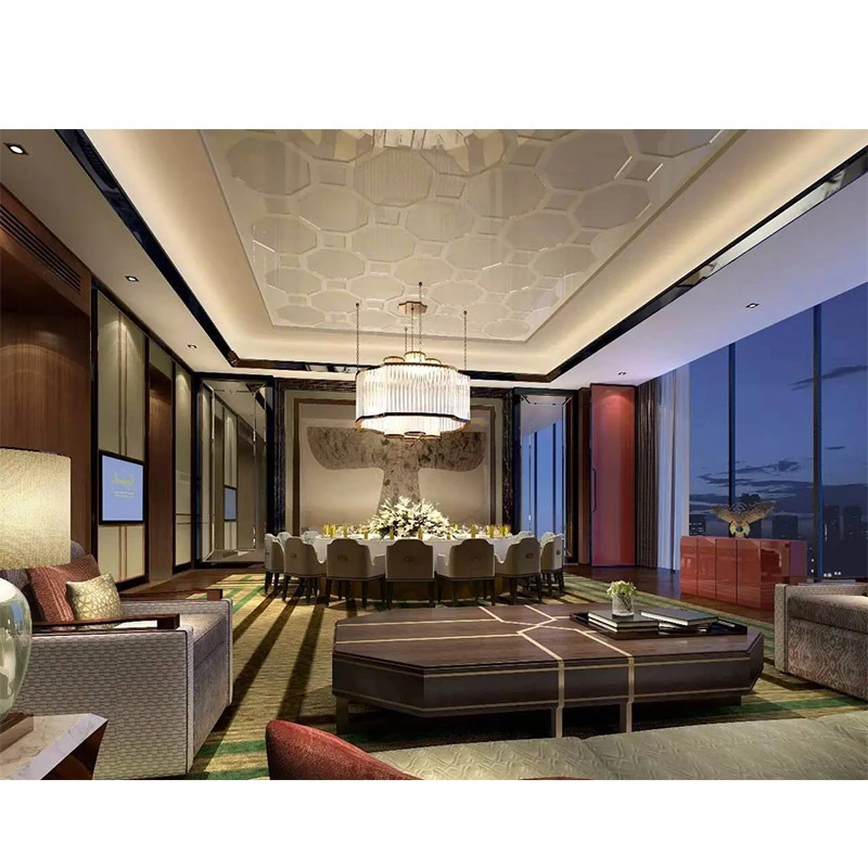 #Hotel Furniture Factory Complete Sets Furniture Guest Public Areas Lobbies Customized According Drawings