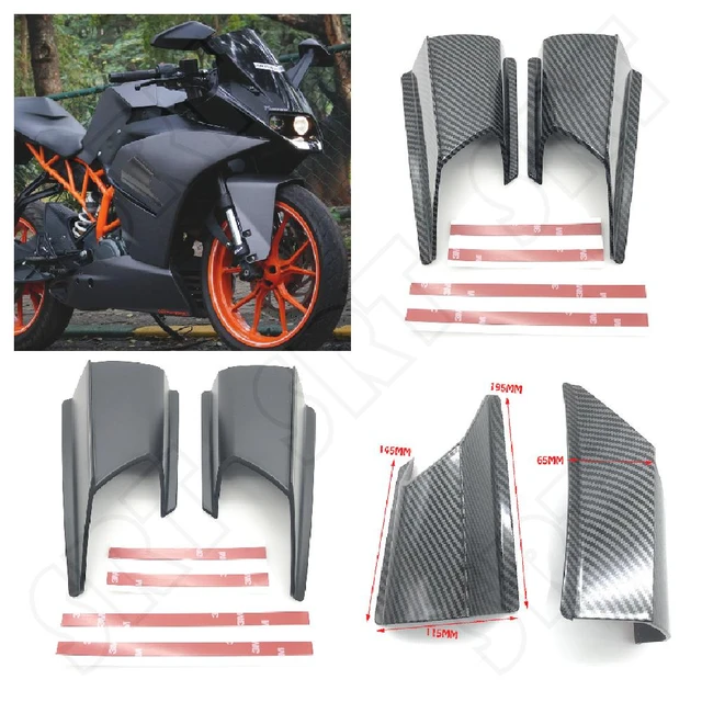 空力車またはオートバイのスポイラー,両面パネル,ウィンド,改造,配線,ktm rc 390, 250, 200,  125,abs,2013-2020に適しています - AliExpress