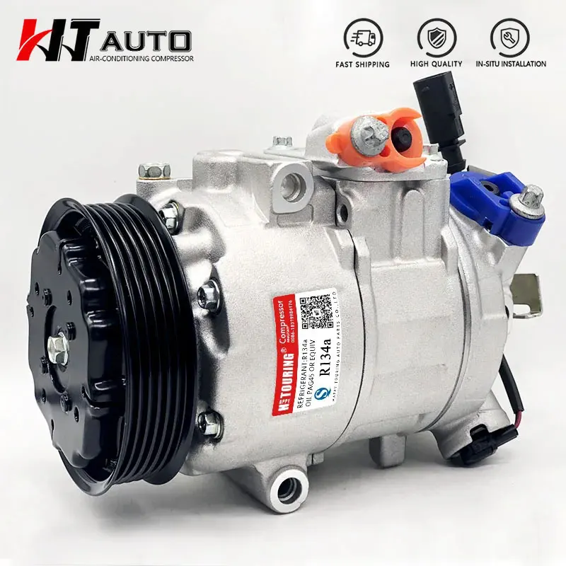 AC Compressor for Audi A2 Volkswagen POLO SKODA SEAT 6Q0820803D 6Q0820803G 6Q0820803J 6Q0820803K 6Q0820803P 6Q0820803Q 6Q0820808