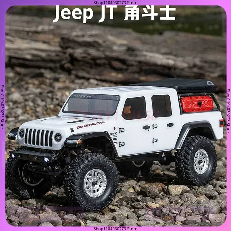 محوري SCX24 1/24 JT Gladiator RTR الدفع الرباعي التحكم عن بعد تسلق على الطرق الوعرة مركبة AXI00005 V2
