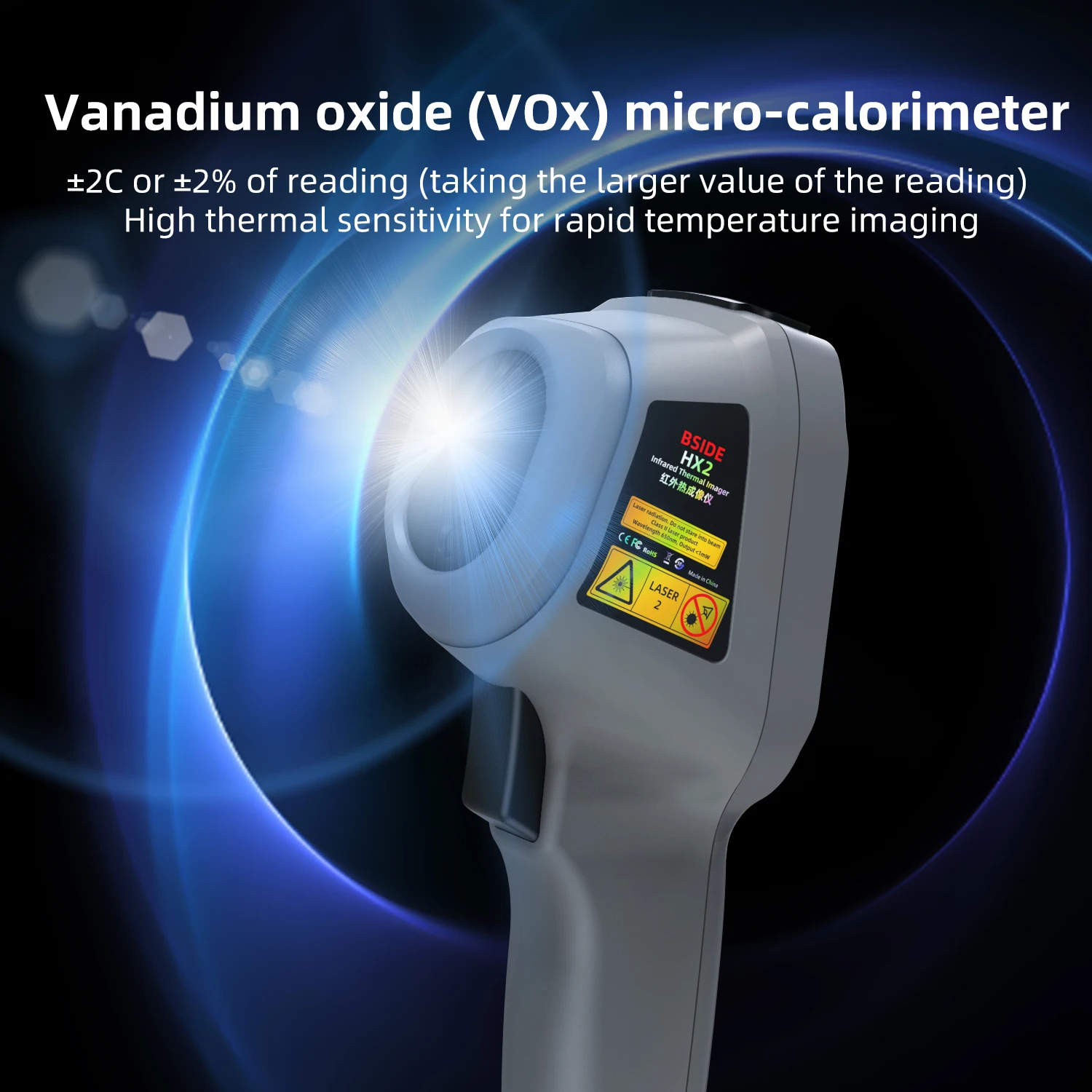 BSIDE HX2 كاميرا التصوير الحراري 240X320 التصوير الحراري مقياس درجة الحرارة بالأشعة تحت الحمراء لإصلاح PCB ، كشف خطوط الأنابيب