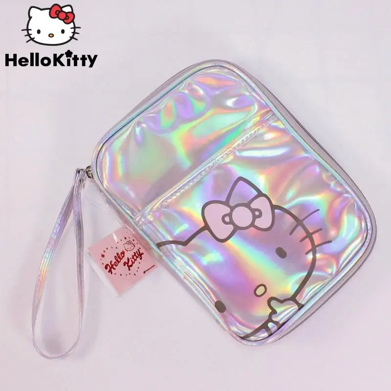 

Sanrio Hello Kitty Laser Wallets Women New Fashion Cartoon Waterproof Id Card Bag Kawaii Girl Storage Bag Y2k Sweet Cute Handbag