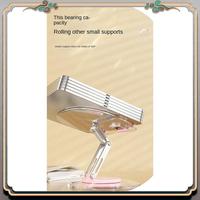 Tablet Bracket Holder Adjustable Folding Stand Transparent Acrylic Tablet Desktop Support Durable Easy Install Easy To Use Black
