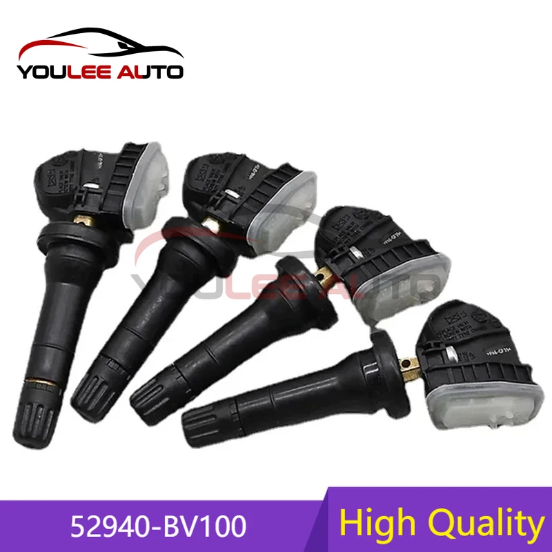 

1/4 шт. 52940-BV100 52940BV100 433 МГц TPMS датчик давления в шинах для Hyundai Creta H1 Van H100 2021-2026 Iload Tucson Kia Sportage
