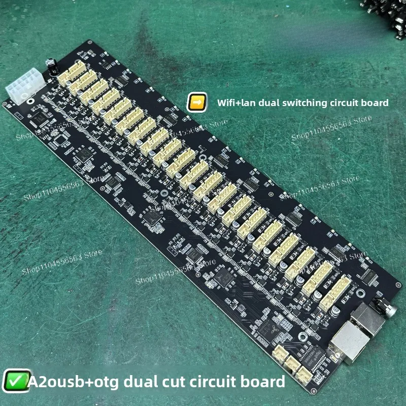

A20 USB + OTG dual cut circuit board, A20 WiFi + LAN dual cut circuit board. Double cut hub.