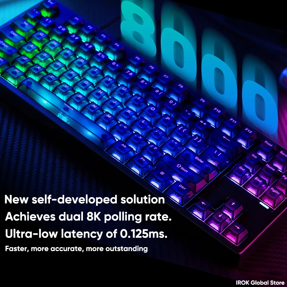IROK FE87 V2 Kabellose mechani – Gaming Keyboard Magnetic Switches Bewertung und Preis