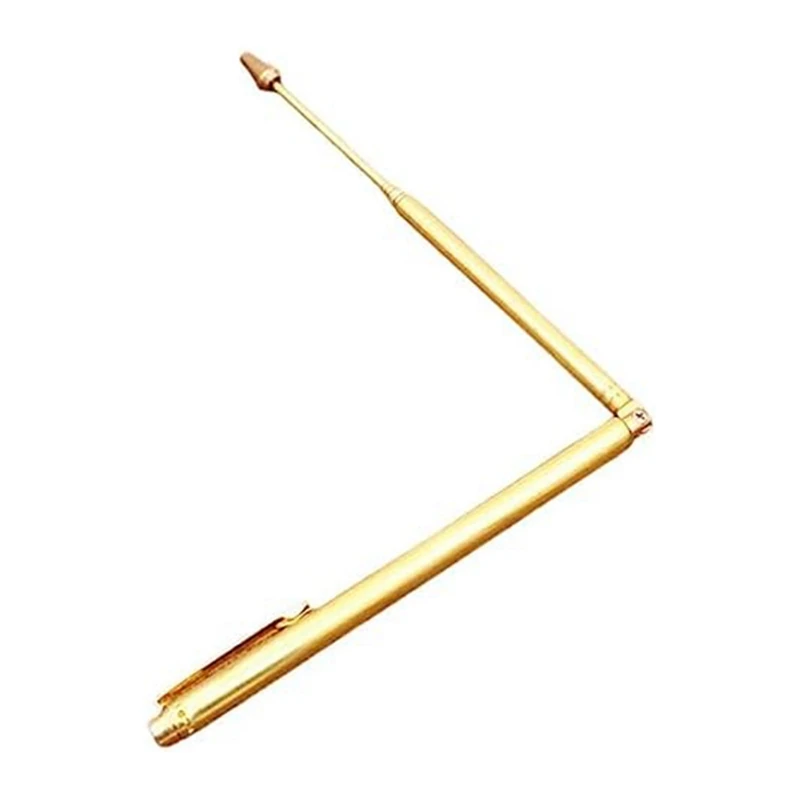 Pen Shape Ruler Divining Rods para Água, Metal Detector Stick, Antena, Durable Divining Tool, 1 Peça